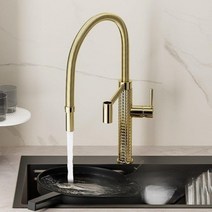 오목 및 볼록 패턴 용수철 만능 수도꼭지, 실버