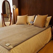 카보니 탄소매트 카본 전기 온열 어싱 매트 전자파없는 숯발열선 싱글, 극세사그레이 2인용 고급형