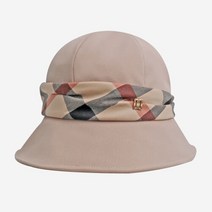 닥스(시즌잡화) [닥스모자] 닥스 체크 주름 벙거지 DK37WBK007