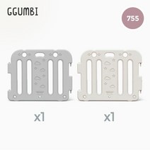 리코코 [꿈비] 베이비룸 베이직가드 2p, 베이직 가드 2p 755 베이지+베이지