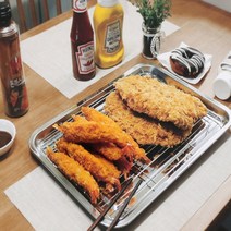 스텐 튀김 기름받이 중 바비큐 삼겹살 캠핑 업소 가정, 스텐밧드 중