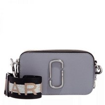 [정품] MARC JACOBS 마크 제이콥스 로고 스트랩 스냅샷 스몰 카메라 백 울프 그레이 멀티 카메라백 미니숄더백 마이크로백