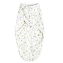 아기블랭킷 아기 모슬린 Swaddle 담요 신생아 랩 면화 유아 amp Swaddling Sleepsack 침낭, [01] 65X51cm (0-2M), [04] Green Floral