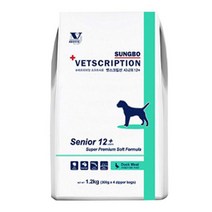 [소프트간식증정] 벳스크립션 소프트사료 2종 ( 어덜트 / 시니어 12+ ) 1.2kg, 시니어12+ 소프트사료 1.2kg