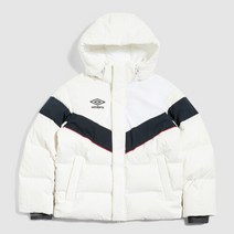 M 엄브로패딩 LQC UM421SDJO4-WHT 엄브로 루즈핏 액티브 브이 다운