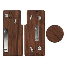 천 바람 kovea 큐브 가스 스토브 블랙 월넛 솔리드 우드 사이딩 액세서리 야외 캠핑 가스 스토브 diy 액세서리, tw8002