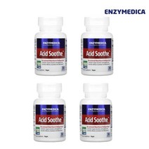 3+1 엔자이메디카 액시드수스 Acid Soothe 30캡슐 아밀라아제 아연 징크 카르노신 고투콜라 셀룰레이스 라이페이스 라파아제 아밀라제