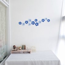 [DIY] #b12 리슨투플라워 페이퍼플라워 diy 만들기 set 간단인테리어 종이꽃 촬영소품 홈파티 환경미화 (5가지버전), B세트