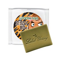 쇼킹 호랑이비누 1개 피부결점케어/피부진정/문제성피부추천/병풀함유 클렌징/세안비누