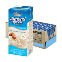아몬드브리즈 언스위트 190ml*24팩/두유/우유, 상세페이지 참조