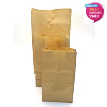 각대 봉투 크라프트 빵 꽈배기 봉지 대 중 소 100장 묶음 3종 택1 b0938