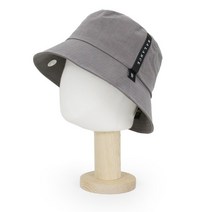 베이직엠 남성 여성 벙거지모자 버킷햇 밸런스 블랙패치