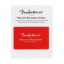 Fender Play – 교육 초보자 기타 레슨 플랫폼 학습 3개월 선불 기프트 카드, 3개월 구독