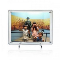 PGM1*^몰고급 탁상용자석식액자(LS-810) 인테리어 소품 가정용 테이블 투명 투명한 용액자^*1췤pgm, a^^*옵션없슴