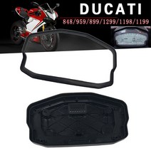 타코미터 DUCATI 899 1299 Panigale 848 EVO 계기 미터 커버 속도계 케이스 주행 거리계 게이지 하우징, 한개옵션0