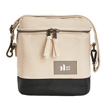 소프트 쿨러 가방 「Hashout(애쉬 아웃)」(S사이즈 용량 10 L 약 W21×D20×H24 cm 아이보리) 쿨러 박스 보냉 가방 아웃도어 캠프