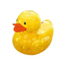 퍼즐피플 3D 크리스탈 입체퍼즐모형 시리즈, 동물, 3D크리스탈 러버덕, 3D크리스탈 러버덕, 43p