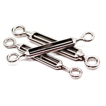 갈렙등반 턴버클 스텐 와이어 로프 클립 클램프 규격 고정 고리 장력 길이 조절 덤버클, M10