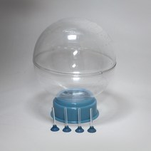 (JLS) 실습용 투명반구세트 (구경 210mm 2개) 위도 경도 각인 계절변화 밤낮의길이 춘하추동 관찰용
