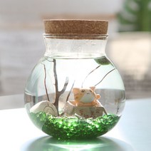 유리자갈 마리모 수경식물, E어항볼, 2.노랑유리자갈