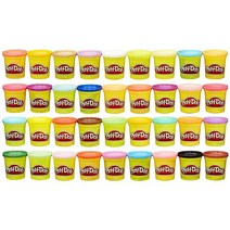 플레이도우 PlayDoh 모델링 컴파운드 36색상, Frustration-Free Packaging