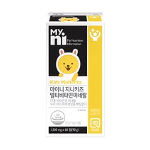 마이니 지니키즈 종합비타민미네랄 어린이 아연 셀레늄 철분 유산균, 1병