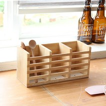 모노먼트 내추럴 우드 주방 2종 (다용도정리함 3칸 1+1)