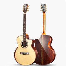 메리다 아테나 올 솔리드 우드 어쿠스틱 기타 41 인치 AAA 스프루스 바디, 02 Guitar and EQ_01 41 인치