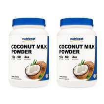 코코넛 밀크 파우더 2lb 2병, 단품