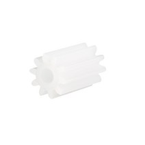 웜기어 Uxcell 30 개/몫 102/122A 10T 12 Teeth 2mm 샤프트 플라스틱 기어 9x6mm/5x7mm DIY 차량 로봇 모터 장난감 액세서리, [01] 10 Teeth, [01] 2mm