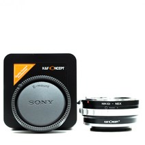 K&F NIK(G)-NEX 렌즈어댑터 - 니콘 G 렌즈 >> 소니 E 바디 - 뒤캡포함 - Nikon G lens to Sony E mount adapter   rear cap