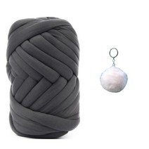 벨벳 자이언트얀 가방 만들기 자이언트얀1kg 뜨개실 망고실, 기본 진그레이