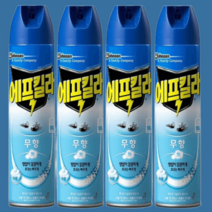에프킬라 600mlX4개 무향 에어로졸, 600ml, 4개