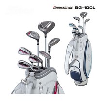 브리지스톤 여성 골프채 8개 캐디백 풀세트 BG-100L 22년형 일본직구