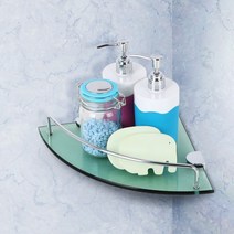 수납장 강화유리 정리 욕실선반용품코너미니 벽선반코너거치대샤워 욕조코너형샴퓨추천 진열대 강화유리다용도설치 코너장정리대무타공 욕실 화장실모서리선반장 코너선반 알루미늄무지주모서리 부착형 정리코너장수납장일자 스텐부착식욕실용부착 화장실 수납진열대다용도수건 삼각, 강화유리코너선반