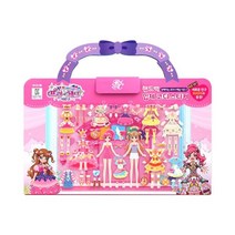 3500 반짝이는 프리채널 핸드백 입체 코디 스티커 여아장난감 초등학생생일선물 인형놀이 캐릭터패션 옷갈아입히기 joo☆na, 단품