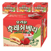 오리온 후레쉬 베리, 56g, 6박스