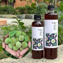 DG건강 농부프린스 개복숭아청 개복숭아원액 진액 효소 500ml, 1, 상세페이지 참조