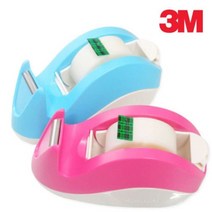 3M 스카치 매직테이프 디스펜서 토끼 블루/핑크, 토끼-핑크