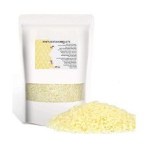 호에몬 화이트 밀랍 펠릿 2LB 피부 얼굴 바디 및 헤어 케어 DIY 크림 로션 립밤 비누 제조 용품을 위한 100% 순수하고 자연스러운 트리플 필터, 2 Lb