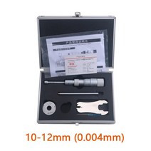 고정밀 3 점 내경 기계식 마이크로미터 턱 내부 구멍 원형 측정 6-25mm 0.004mm, 03 10-12mm
