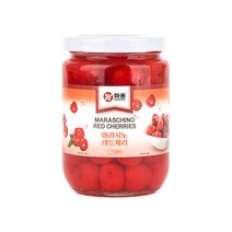화풍 마라시노 레드체리 꼭지없음 375g 체리, 1개