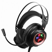 헤드셋 ch60 SOUNDPLUS 리얼7.1 진동 RGB LED 블랙