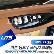 BMW iX3 윈도우 스위치 프레임 카본 몰딩, iX3전용