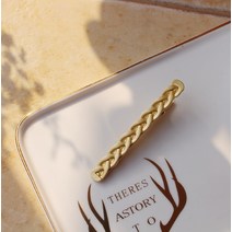 명품 머리핀 올림 집게핀 아크릴 금속 체인 헤어 클립 핀 바렛 액세서리 적 골드 컬러 여성용 패션