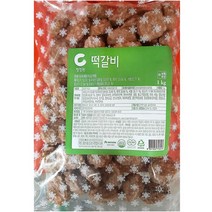 청정원 떡갈비 1K 업소용 대용량 식자재, 1, 1kg, 1