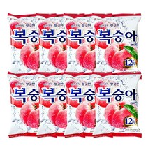 롯데제과 복숭아 캔디 153g 사탕, 8개