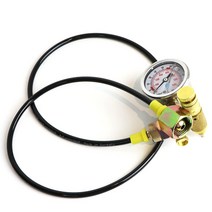 압력게이지 6Mpa 질소 가스 충전 압력 게이지 유압 차단기, 한개옵션0