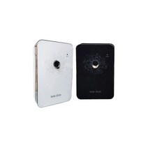 [와우클린 디스펜서(300ml사용용기)] 실내용 아로마 자동분사기 액상방향제, 블랙-건전지 2P 포함