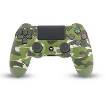 PS4 플스4 PC 스팀 게임패드 듀얼쇼크4 호환 컨트롤러 블루투스 피파 무선 더블쇼크, 밀리터리 그린